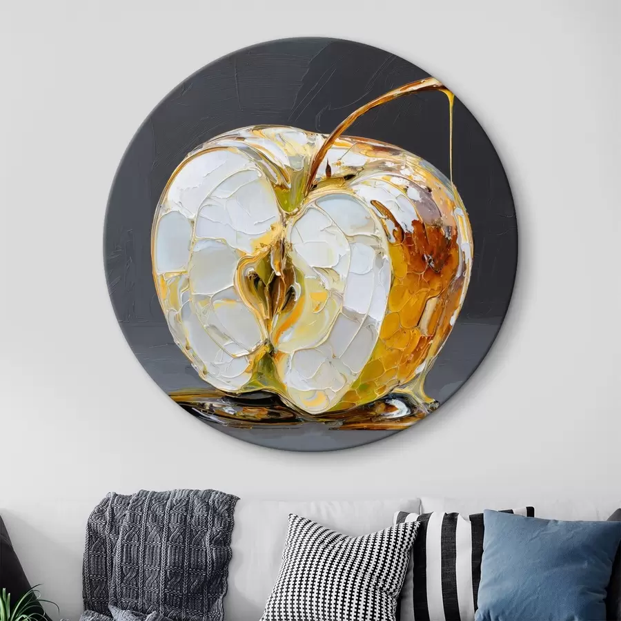 carta da parati Mela dolce in stile pittorico nr. r45861