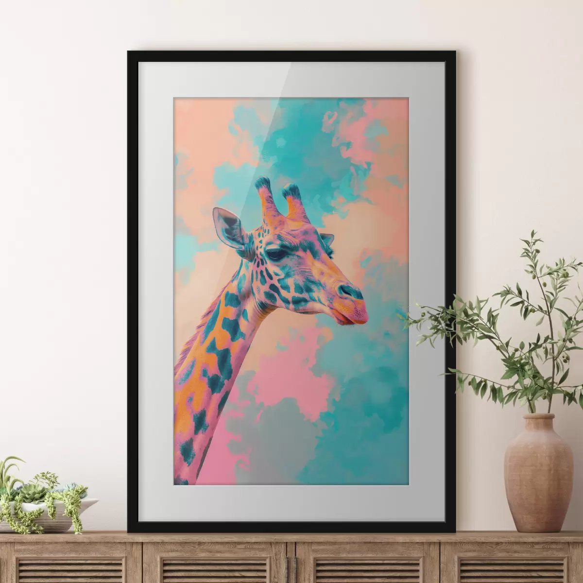 Poster Giraffa f46037