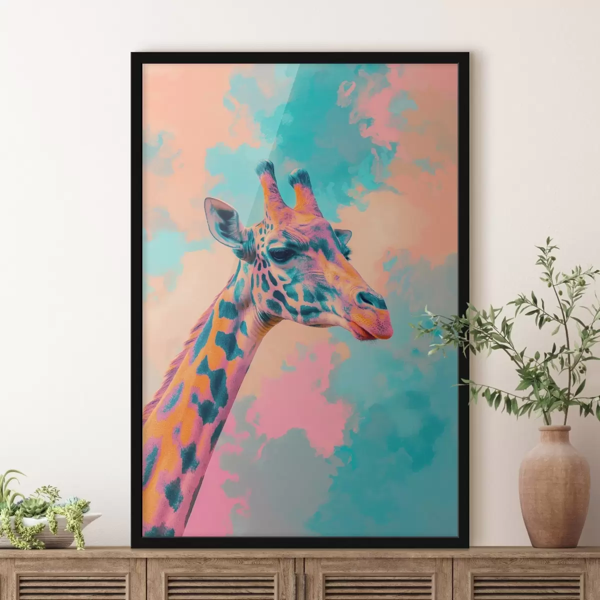 Poster Giraffa f46037