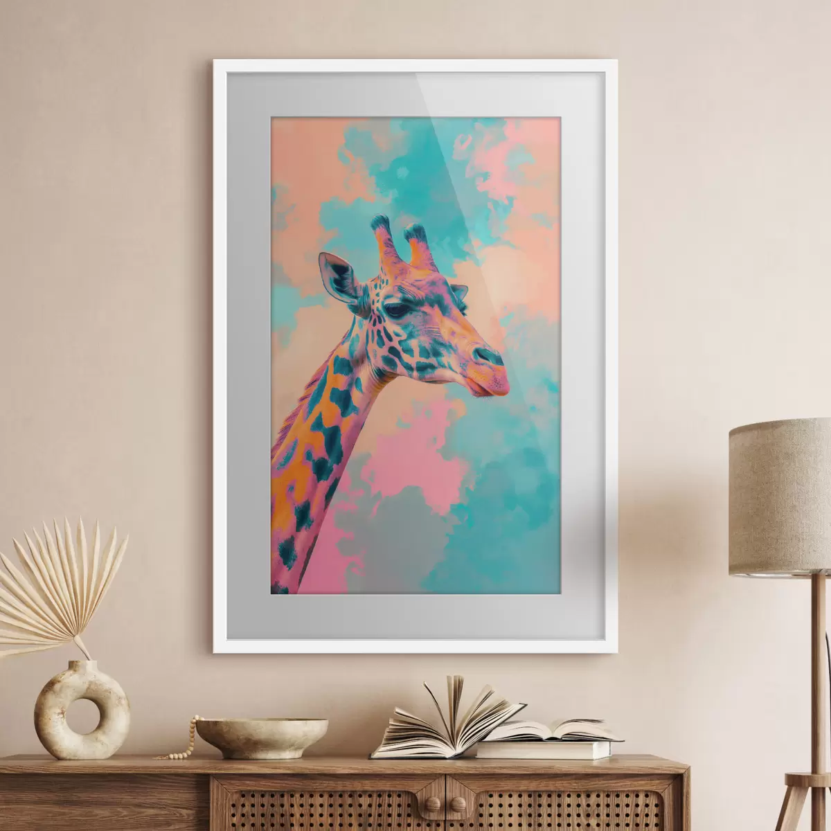 Poster Giraffa f46037