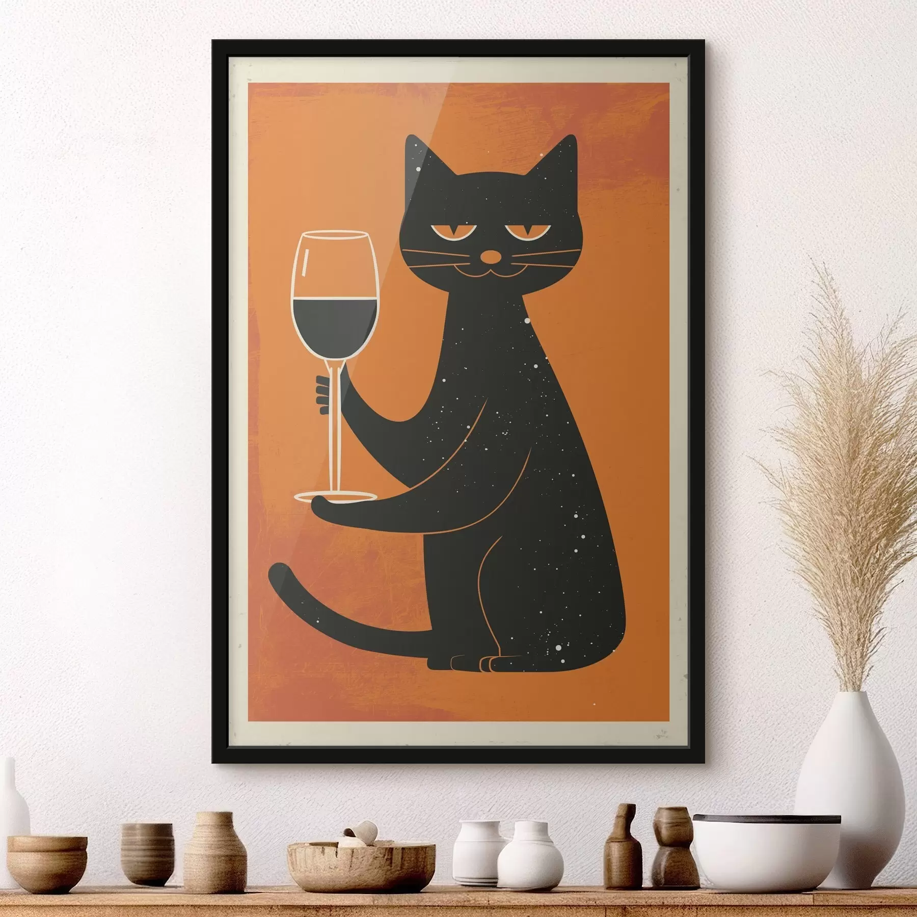carta da parati Vino per gatti nr. f46046