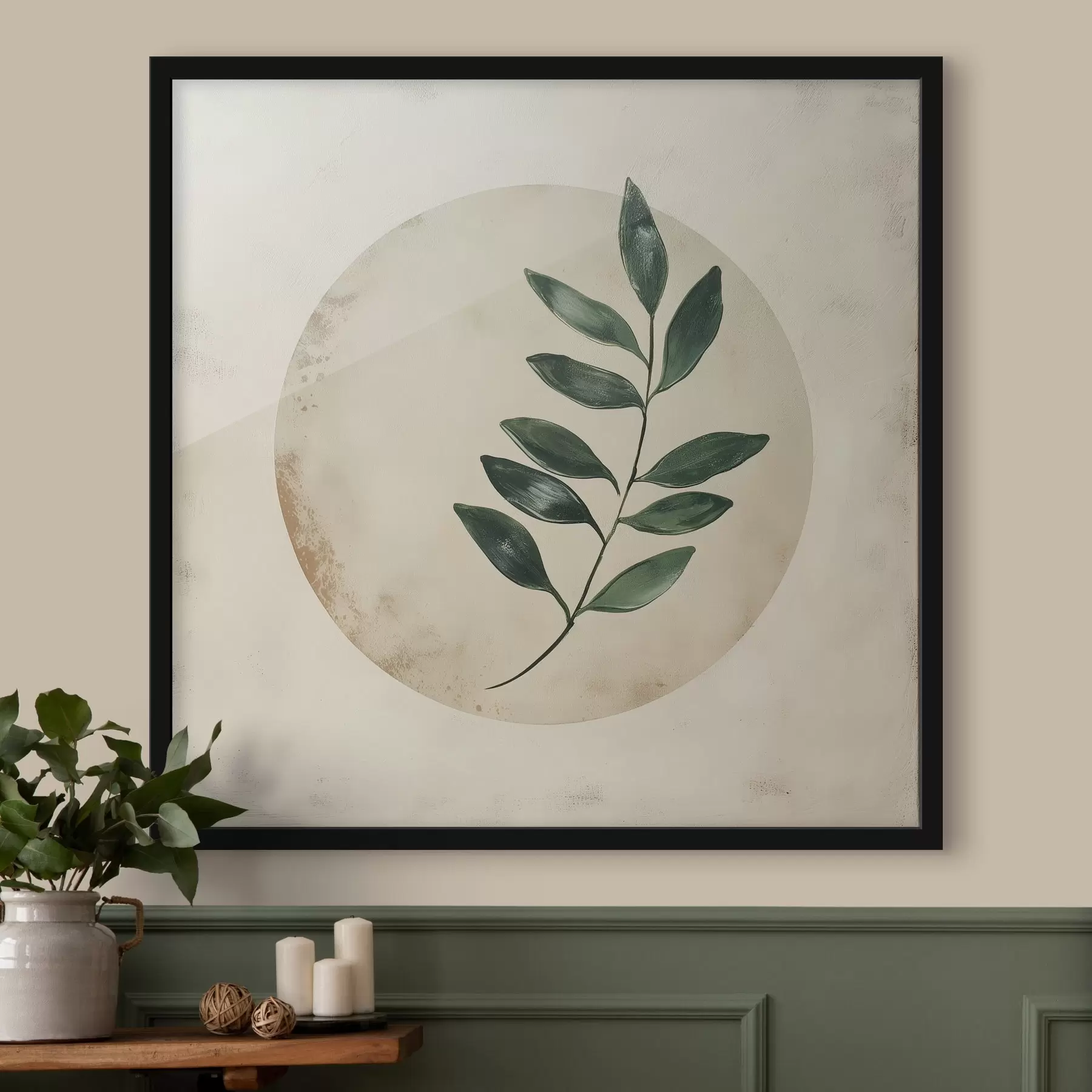 carta da parati Circolo botanico nr. f46048