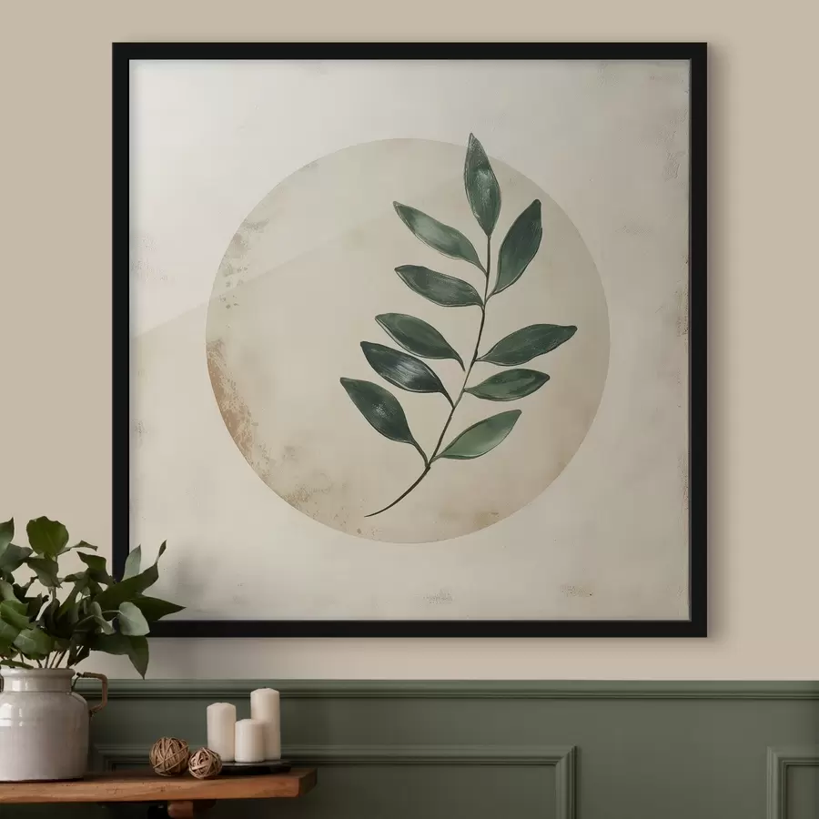 carta da parati Circolo botanico nr. f46048