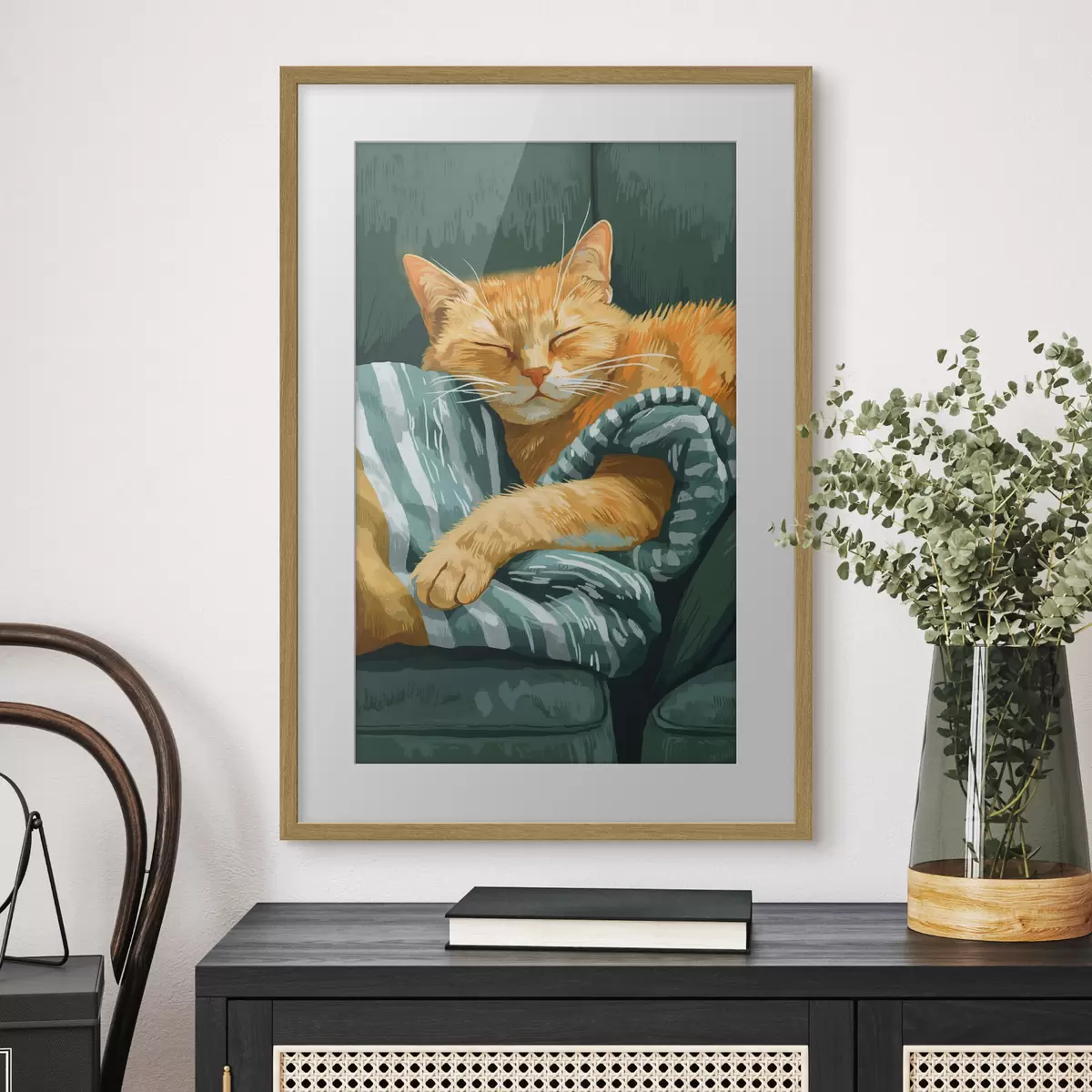 Poster Riposo del gatto f46055