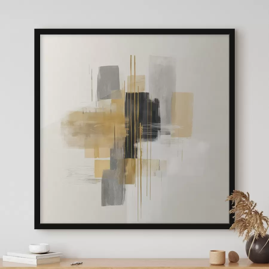 carta da parati Verticalità dello spazio in stile astratto grafico nr. f45850