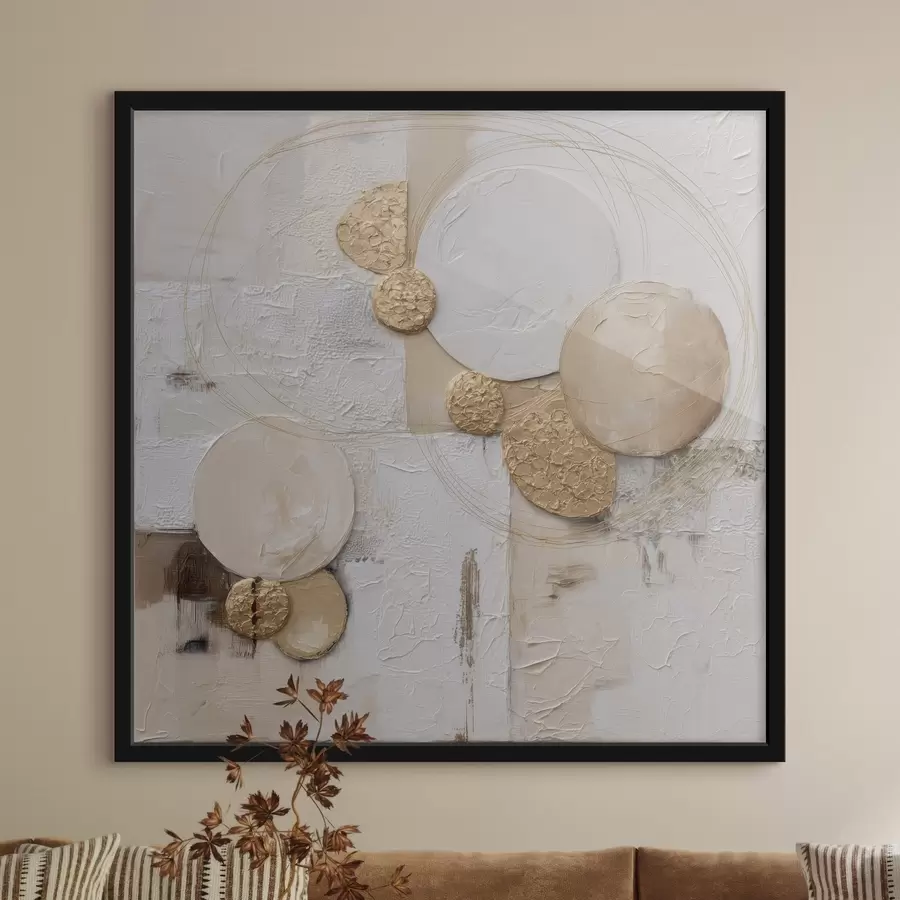 carta da parati Astrazione nello stile pittorico volumetrico nr. f45852