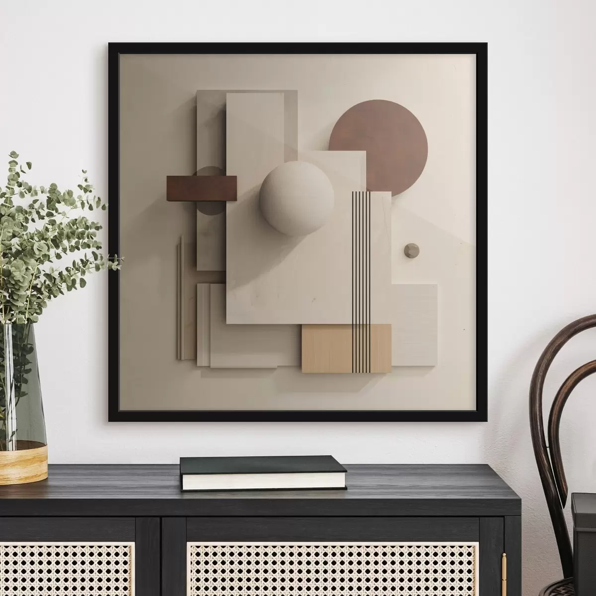 Poster Geometria della calma in stile minimalista moderno f45856