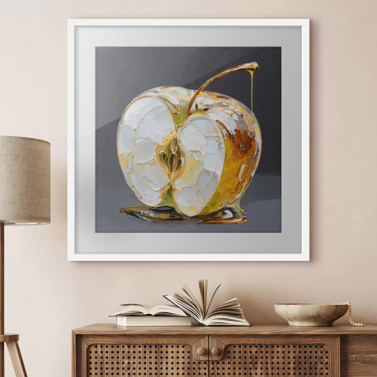 Poster Mela dolce in stile pittorico f45861
