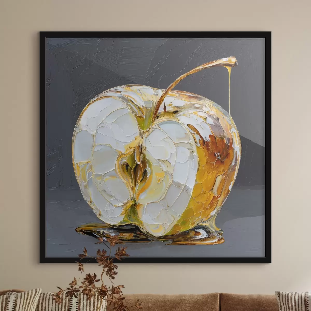 Poster Mela dolce in stile pittorico f45861