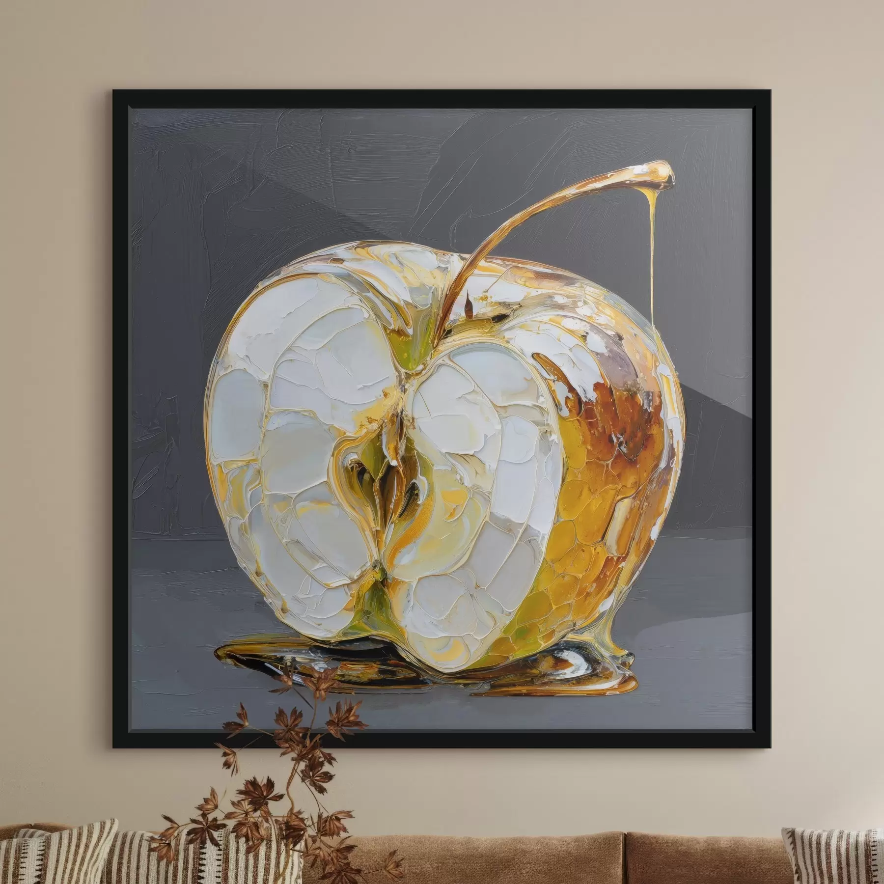 carta da parati Mela dolce in stile pittorico nr. f45861