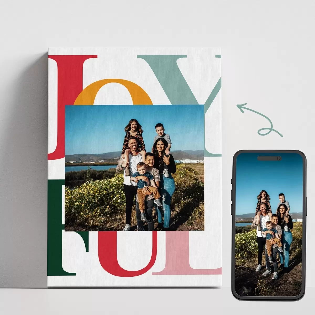 carta da parati Acquistare un collage fotografico su tela nr. s46104