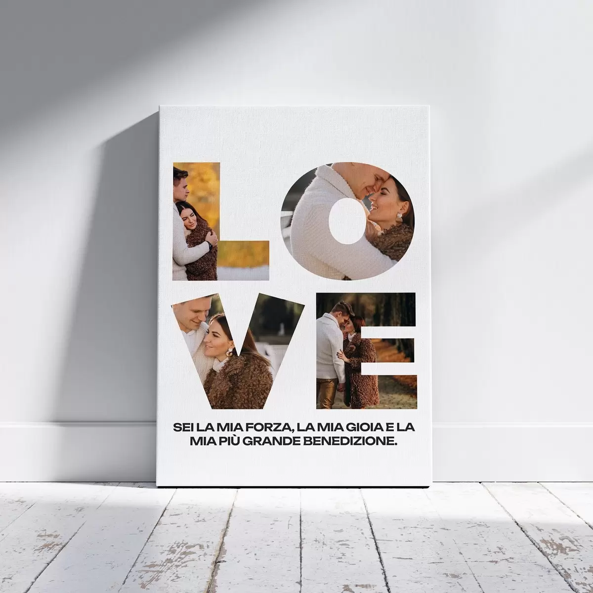 carta da parati Stampa di un collage fotografico come regalo nr. s46110