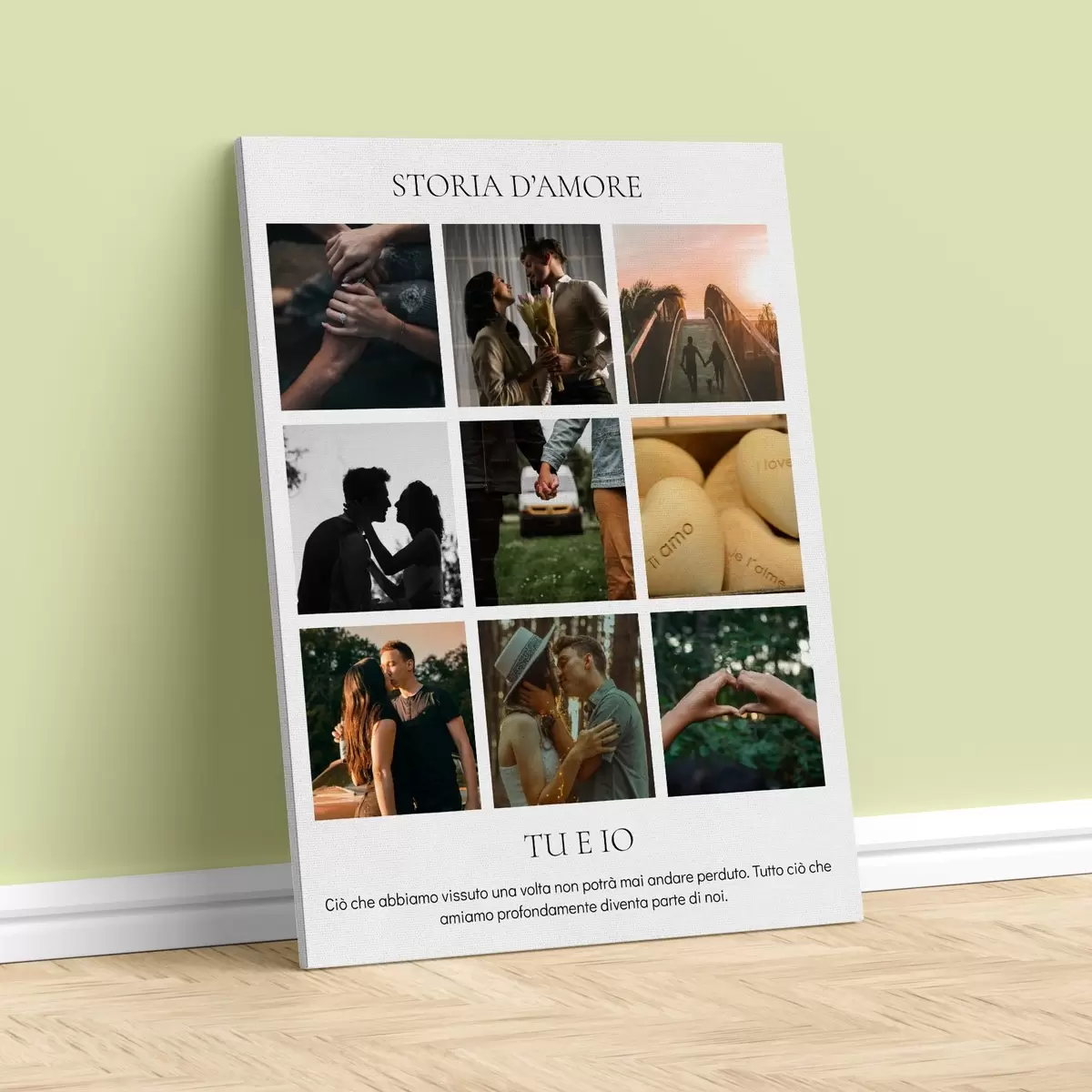 carta da parati Stampa di un collage fotografico come regalo nr. s46111