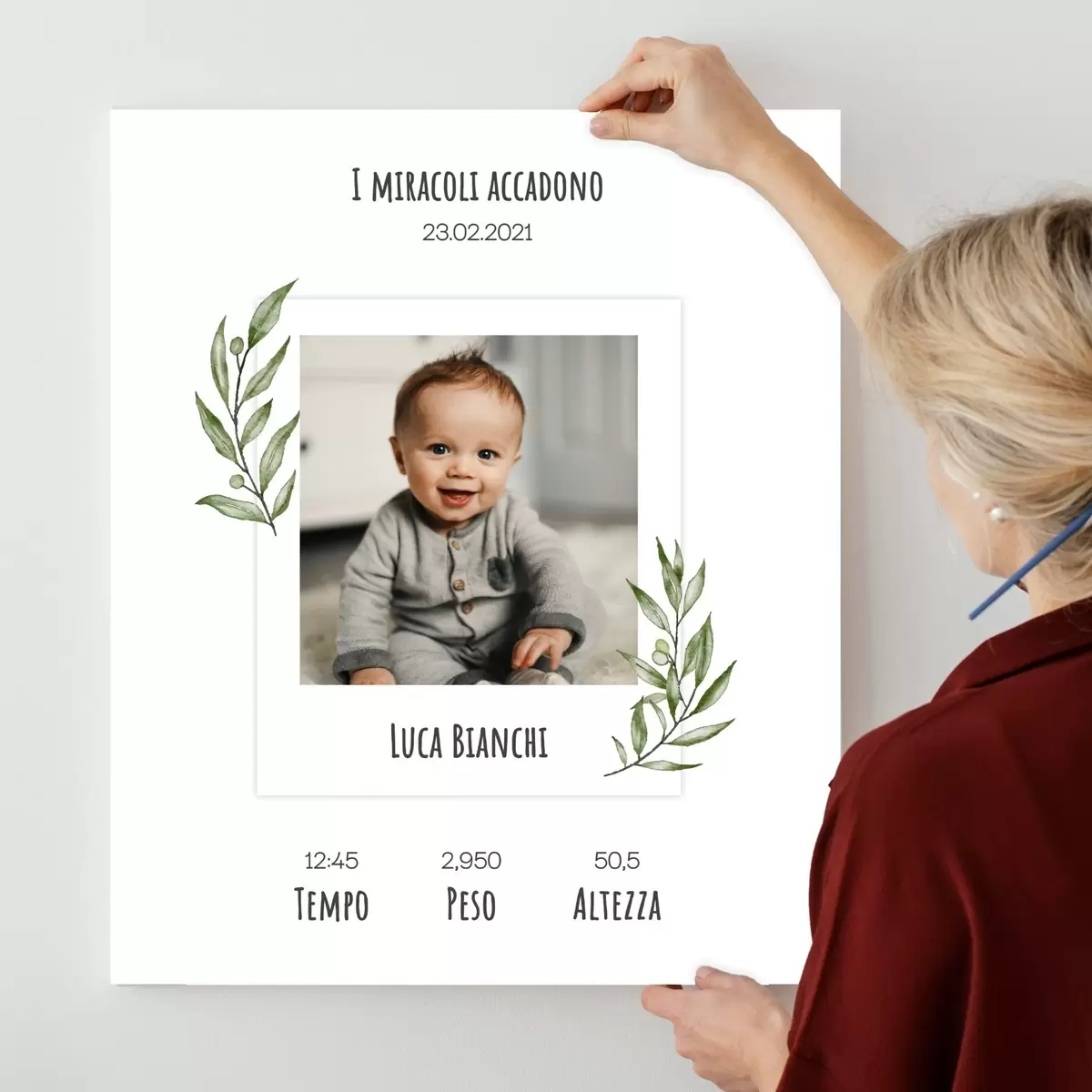 carta da parati Stampa di un collage fotografico come regalo nr. s46112