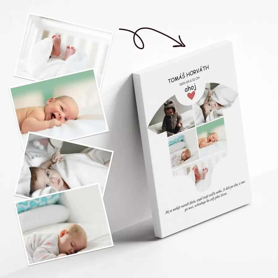 carta da parati Acquistare un collage fotografico su tela come regalo nr. s46116