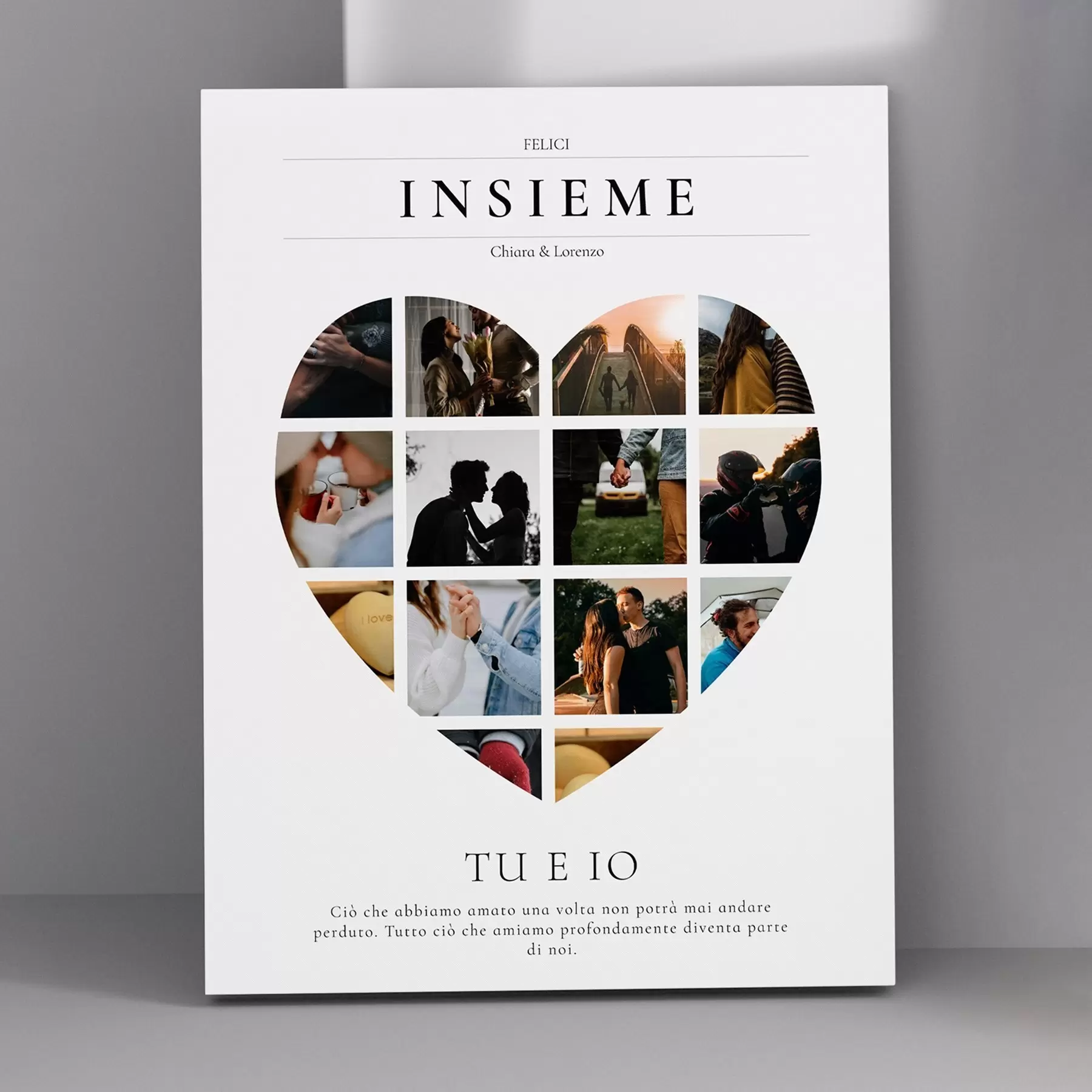 carta da parati Acquistare un collage fotografico su tela come regalo nr. s46119