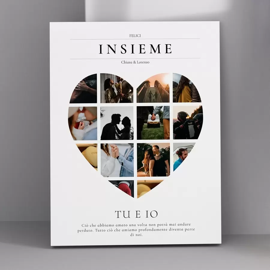 carta da parati Acquistare un collage fotografico su tela come regalo nr. s46119