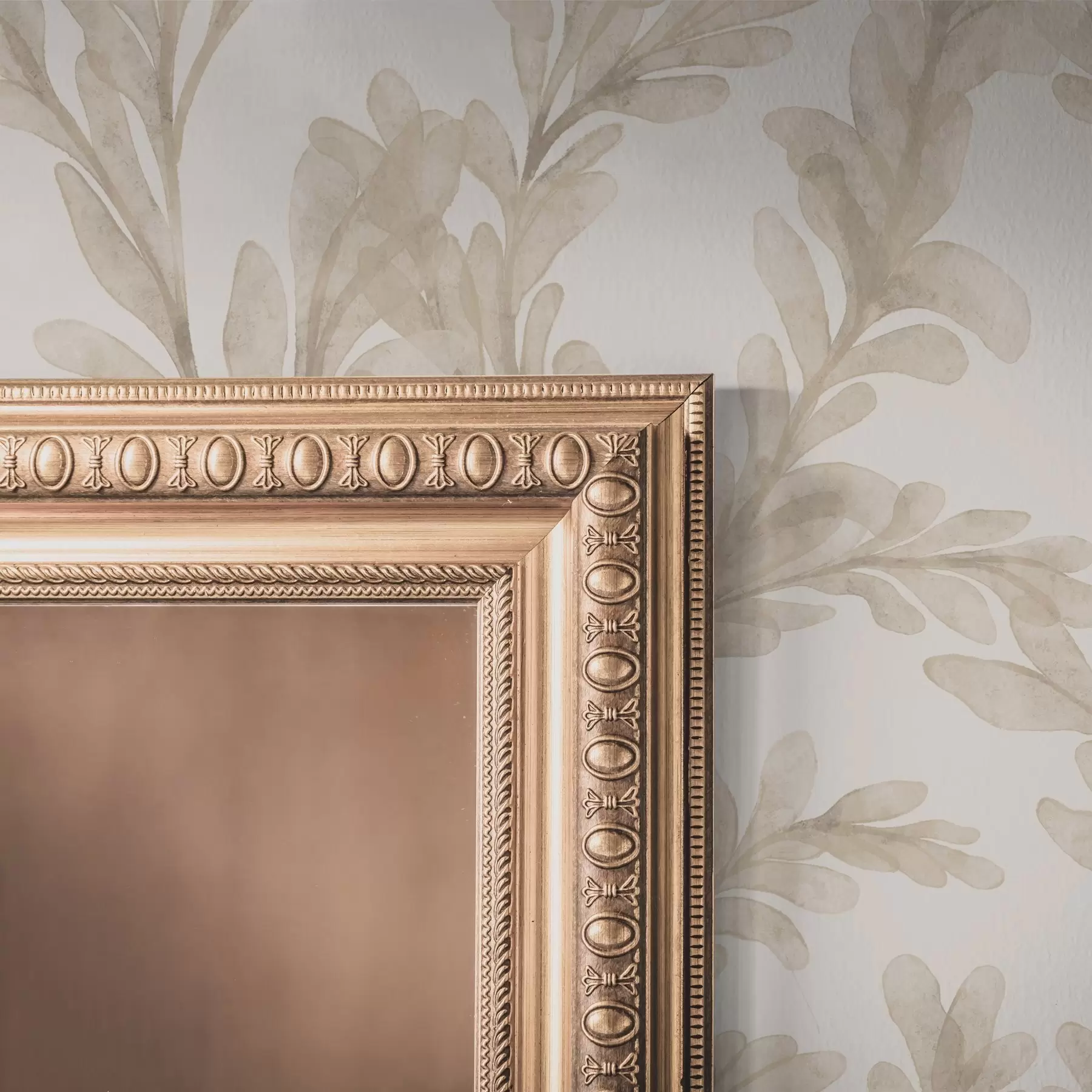 carta da parati Rami color acquerello beige, delicato motivo botanico nr. a00617