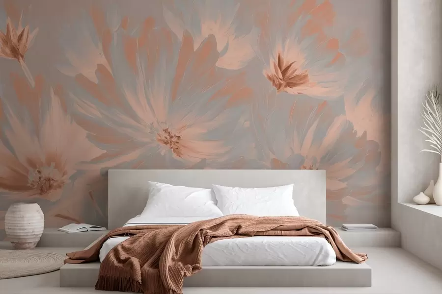 Carta da parati Floreale Fiori astratti n. w04670v1