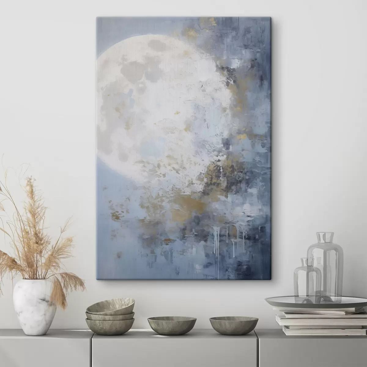 carta da parati Astrazione lunare nr. s46125