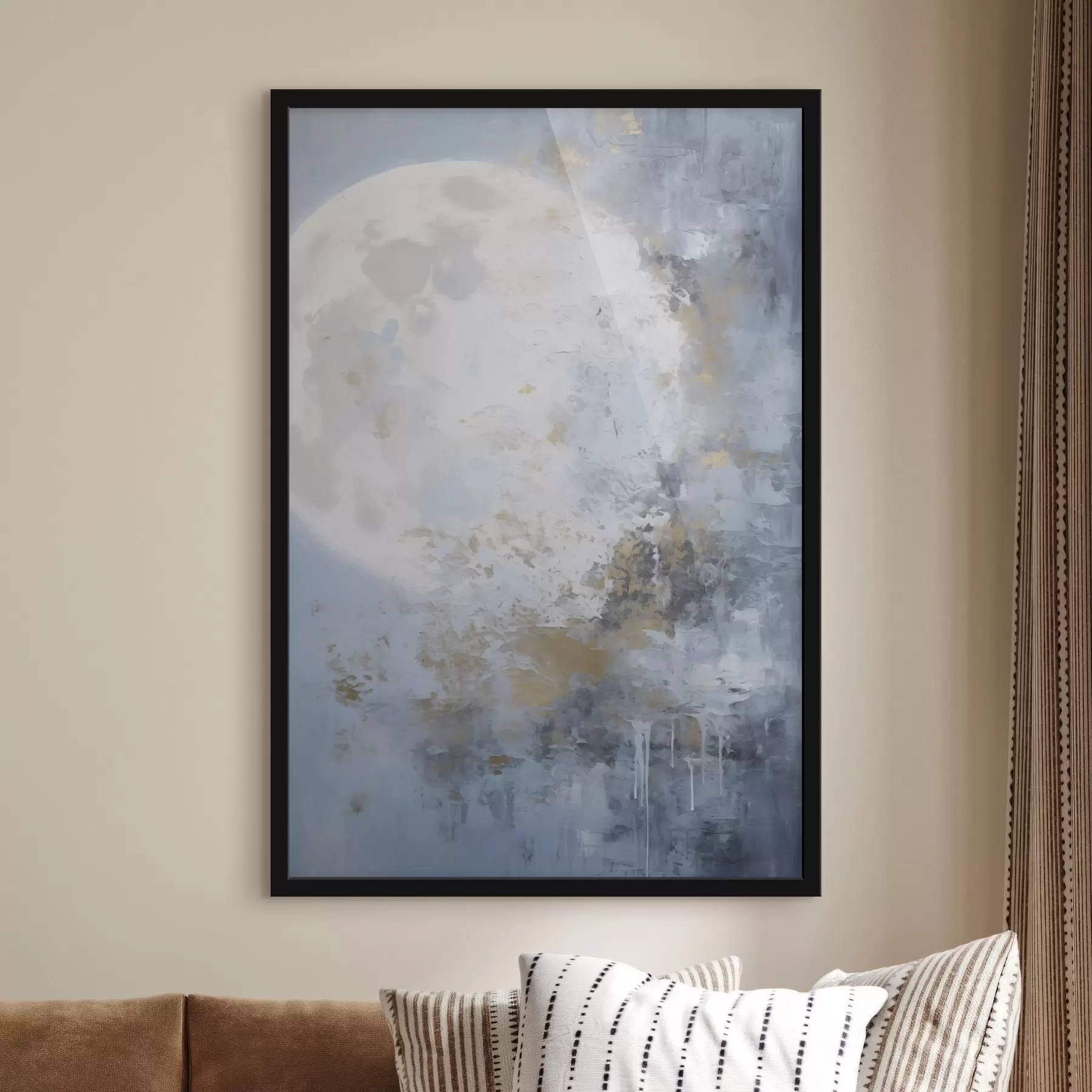 carta da parati Astrazione lunare nr. f46125