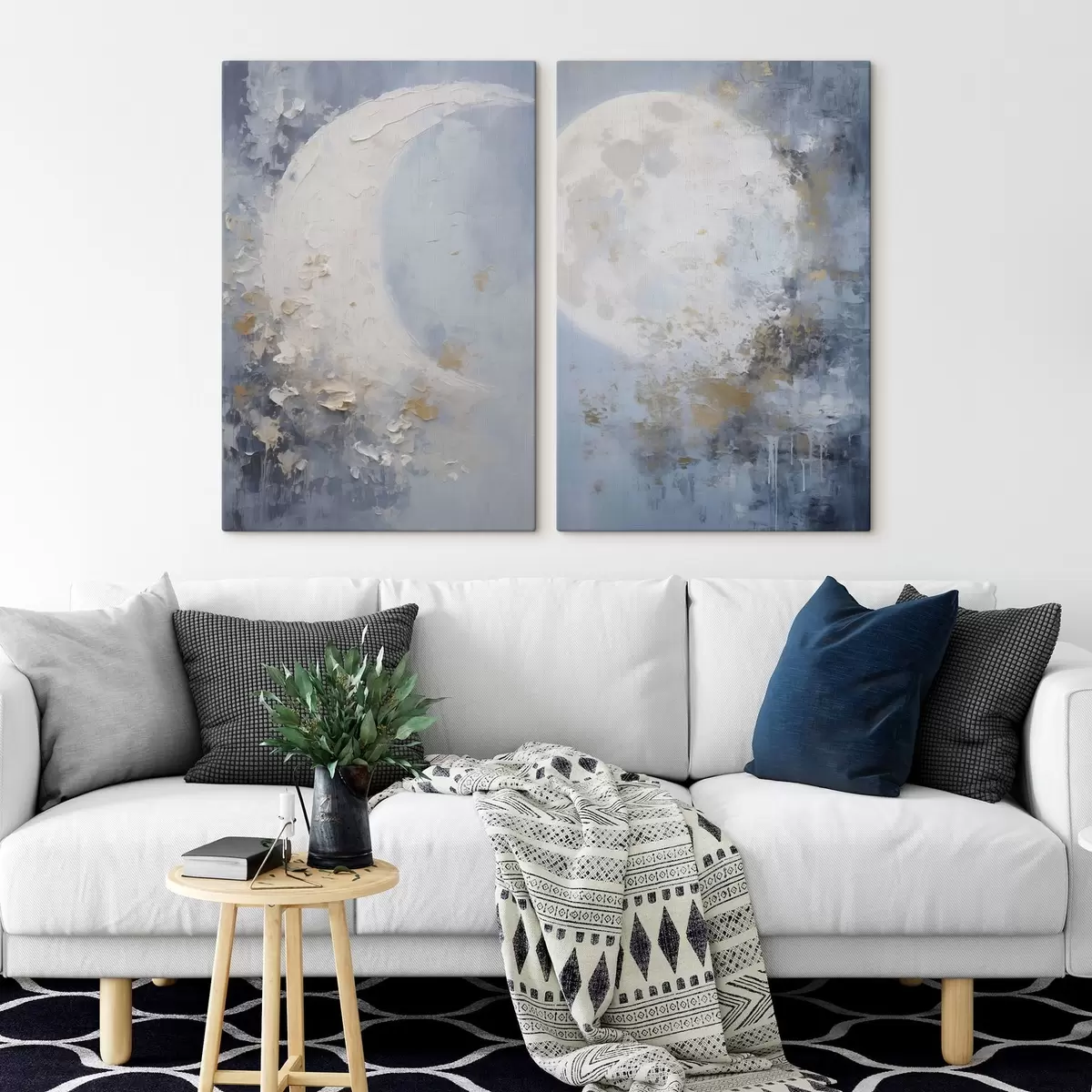 carta da parati Astrazione lunare nr. m00834