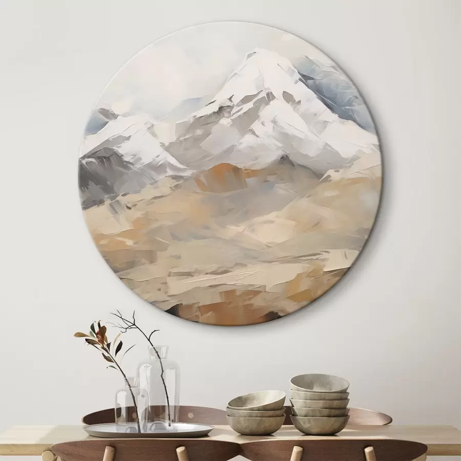 carta da parati Dipinto che imita la montagna nr. r46193