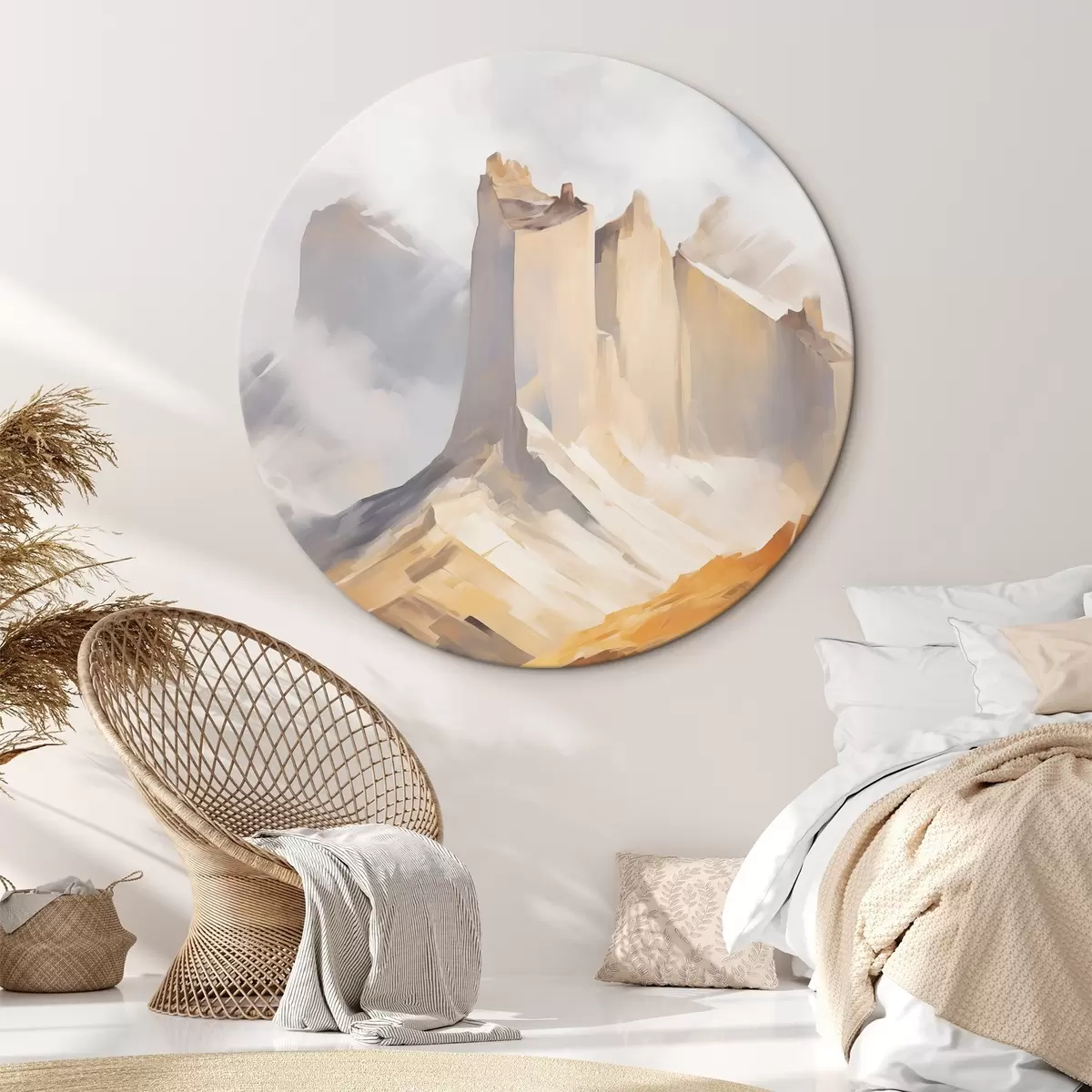 Quadri rotondi Montagne Rocciose r46195