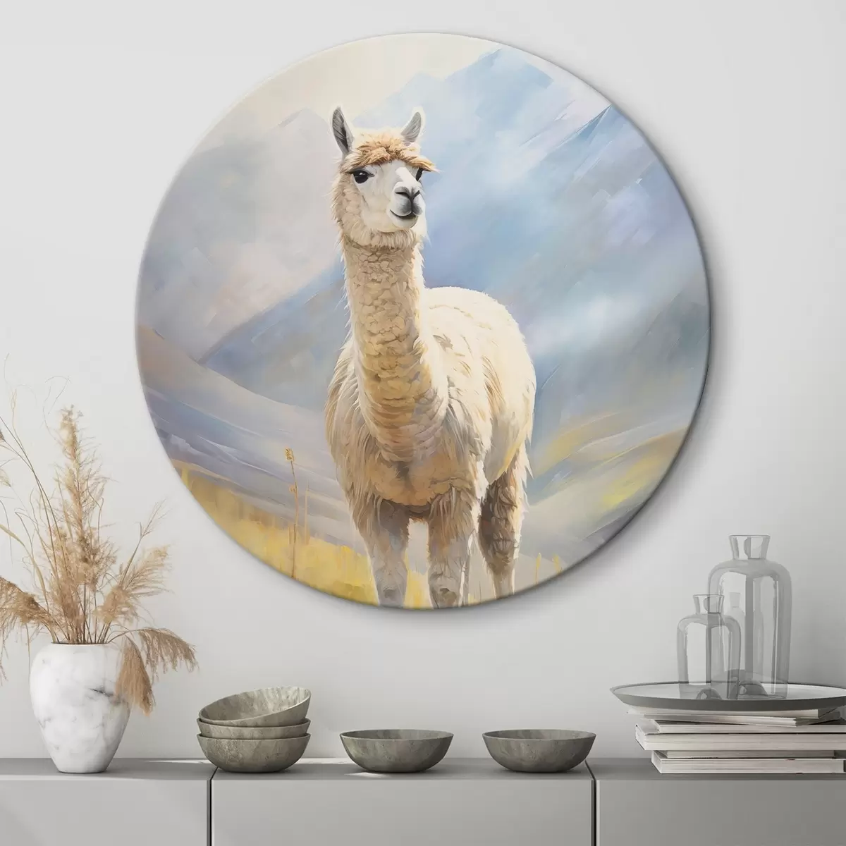 Quadri rotondi Lama r46196