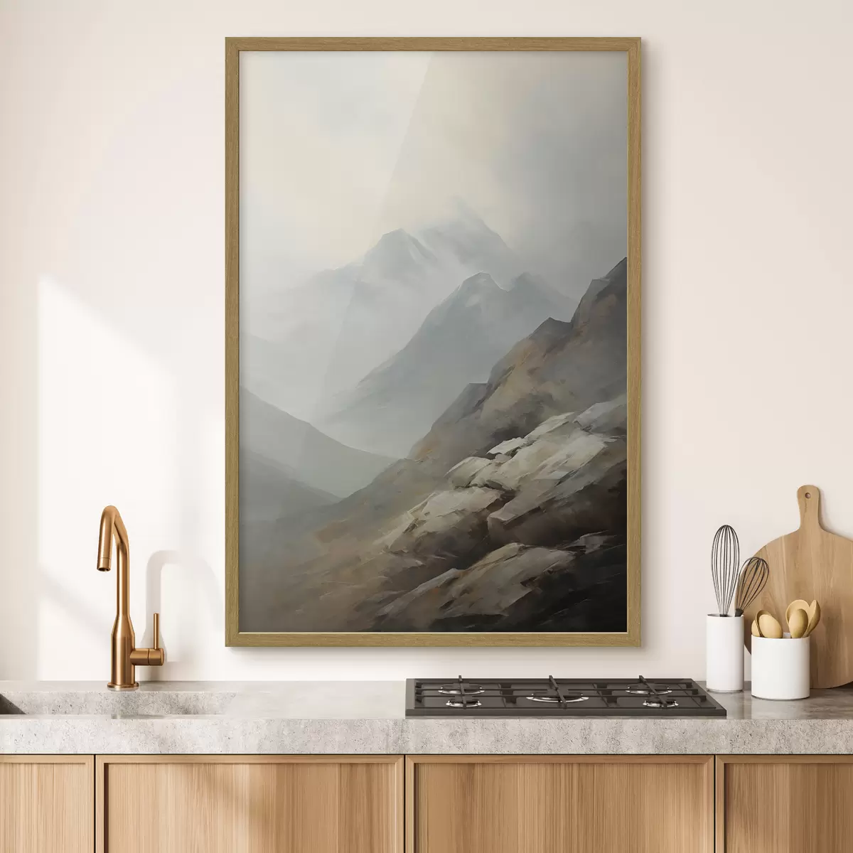Poster Paesaggio montano f46201