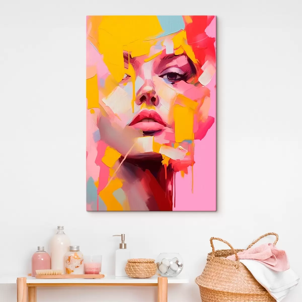 carta da parati Volto astratto nr. s46217