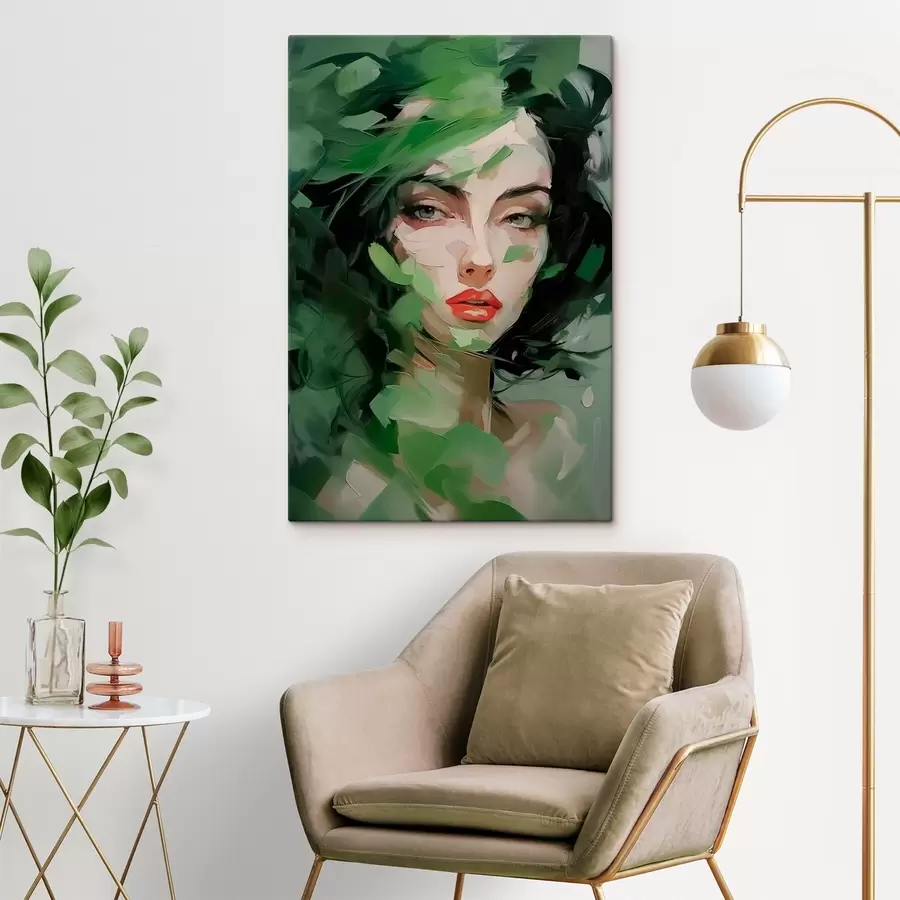 carta da parati Ritratto femminile astratto nr. s46224