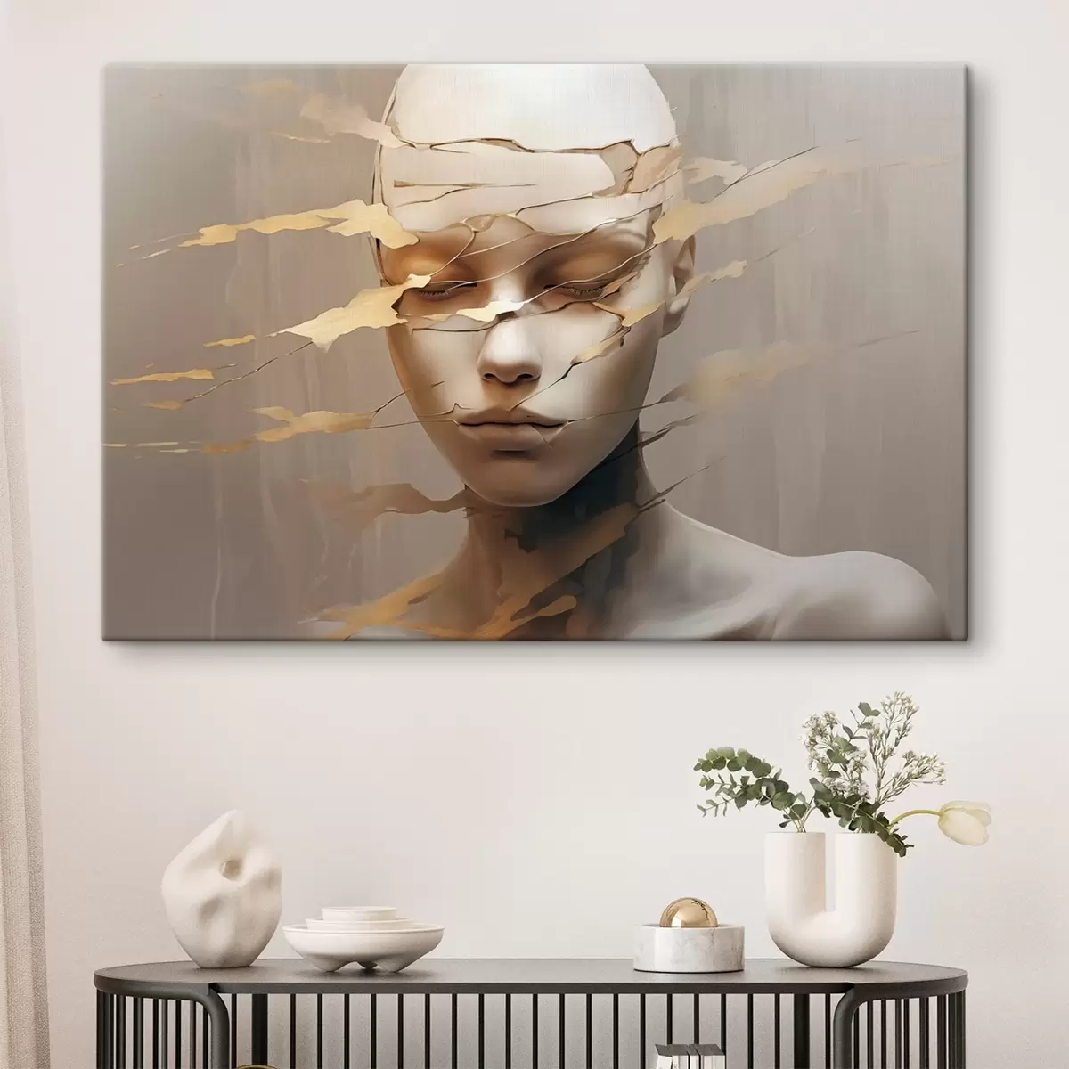 carta da parati Faccia rotta nr. s46225