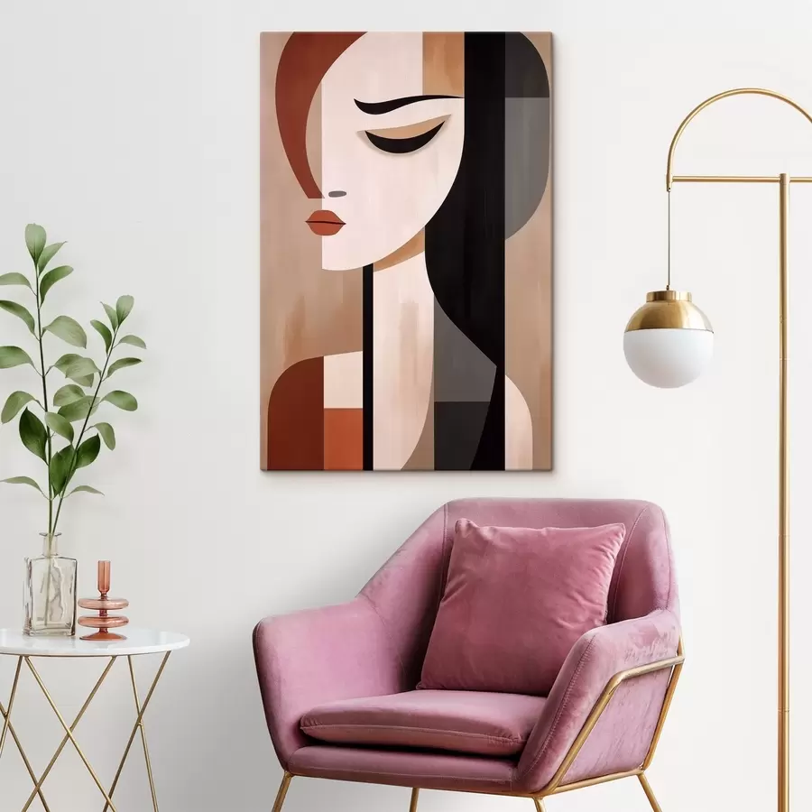 carta da parati Facce astratte nr. s46242