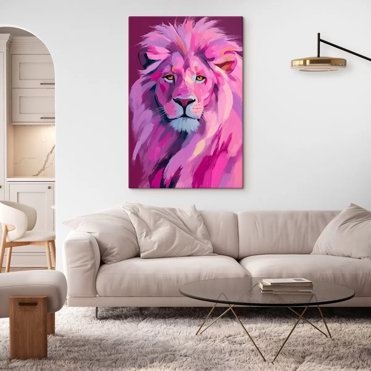 carta da parati Leone nr. s46243