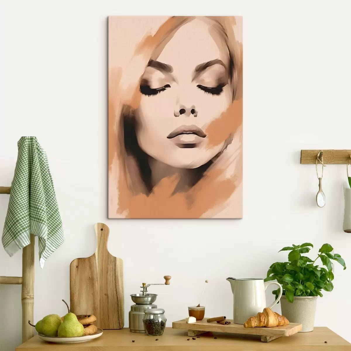 carta da parati Ritratto femminile nr. s46247