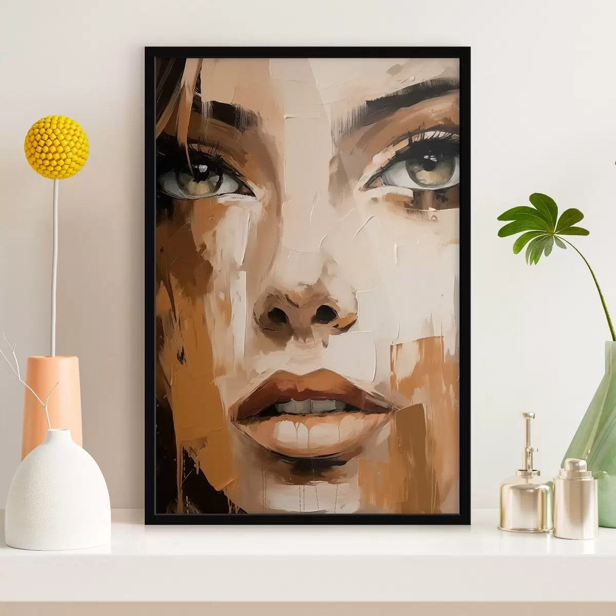 Poster Ritratto femminile astratto f46228