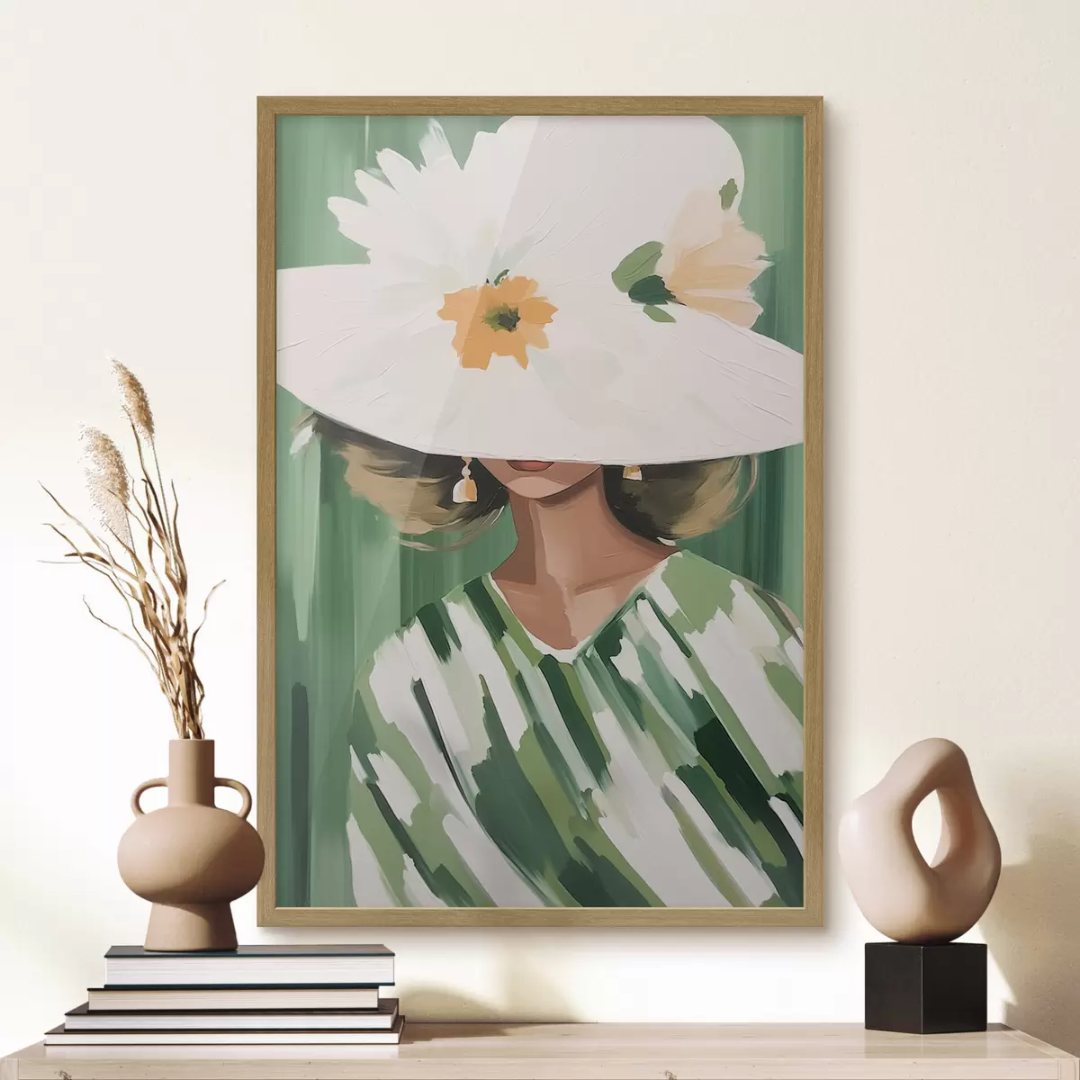 Poster Cappello di fiori f46240