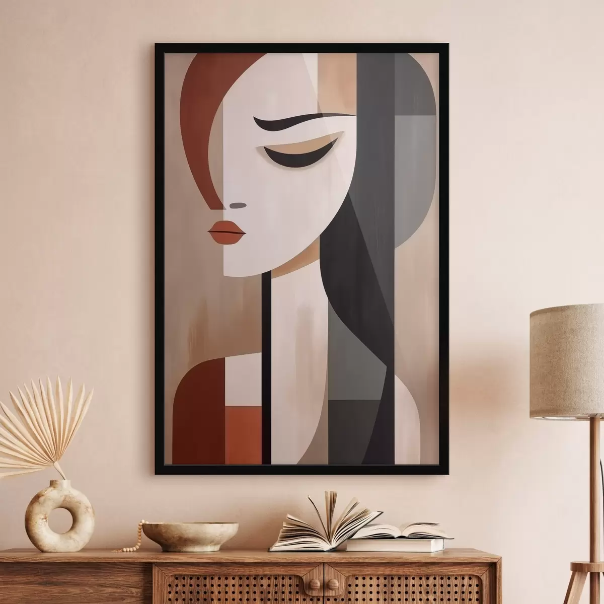 Poster Facce astratte f46242