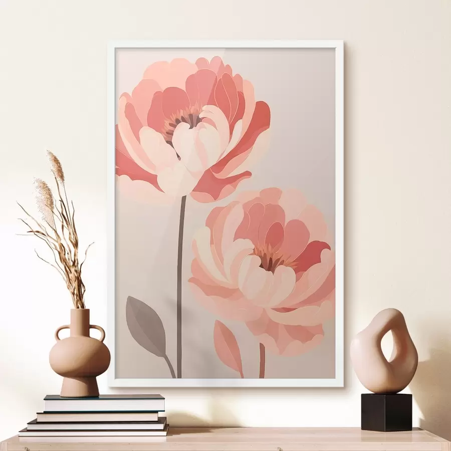 carta da parati Peonie nr. f46253