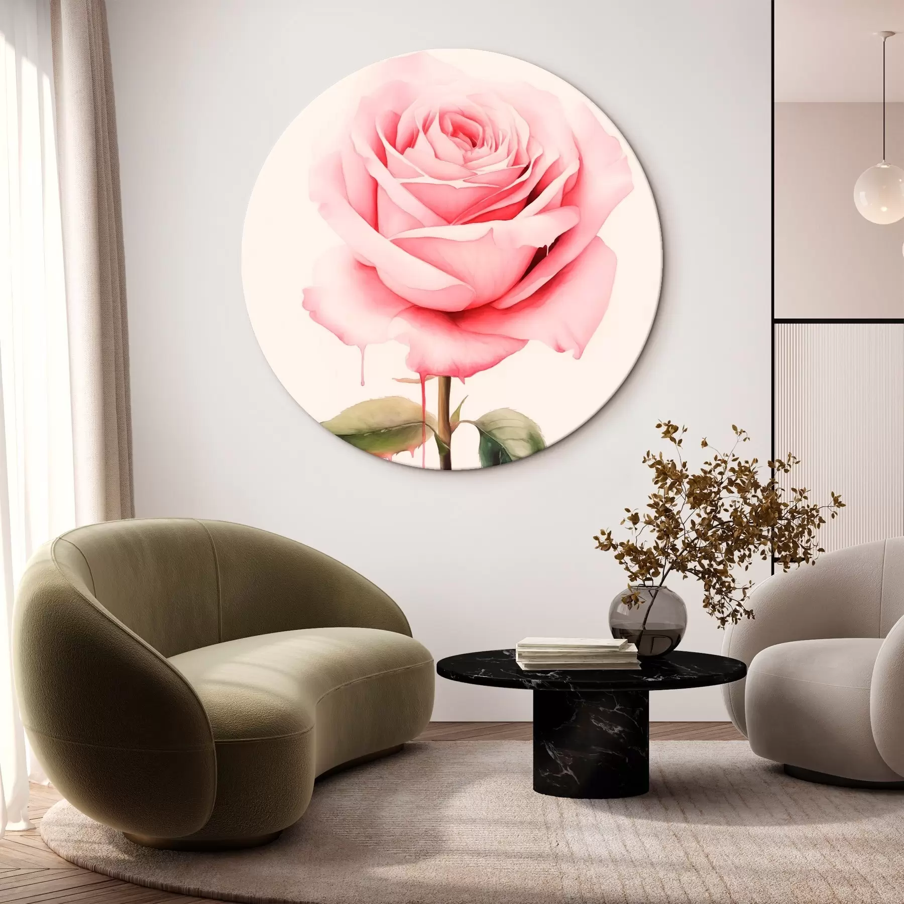 carta da parati Rosa nr. r46203