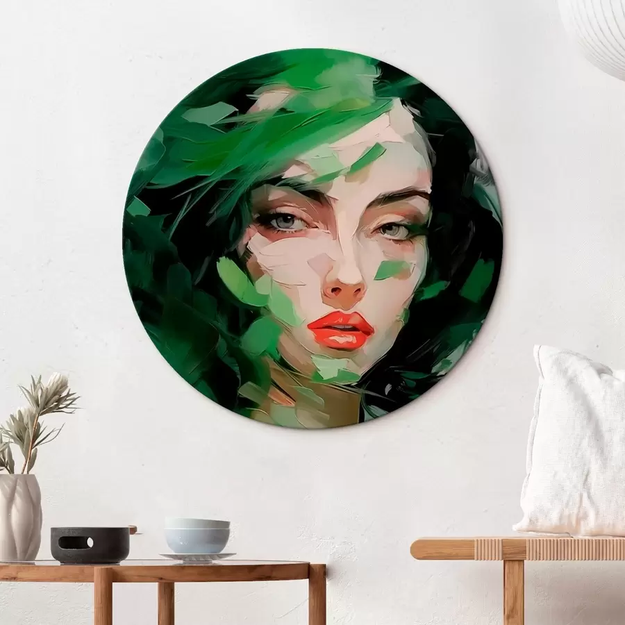 carta da parati Ritratto femminile astratto nr. r46224