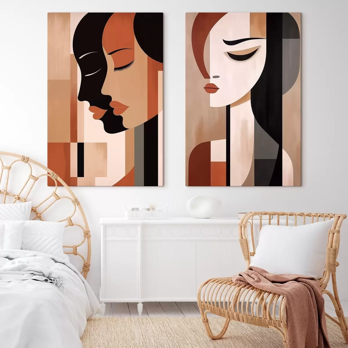 carta da parati Facce astratte nr. m00847