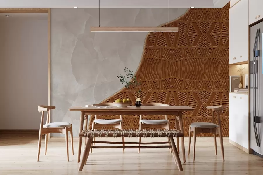 carta da parati Ornamento e cemento nr. w04664