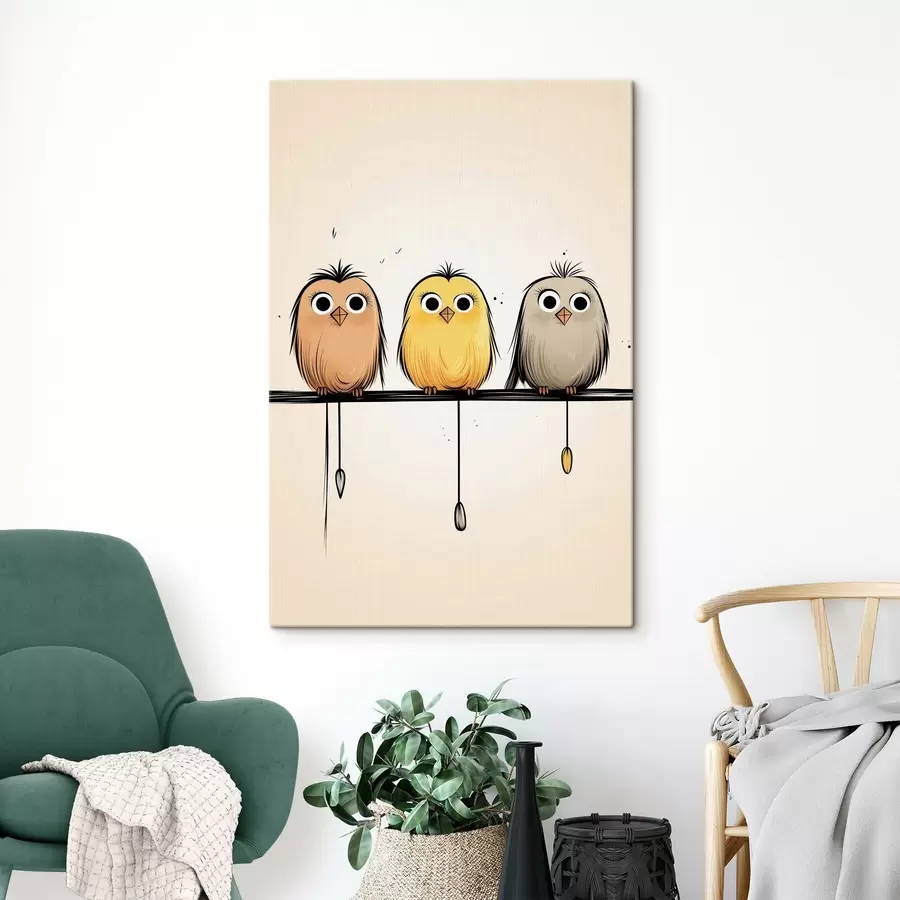 carta da parati Pulcini carini nr. s46071