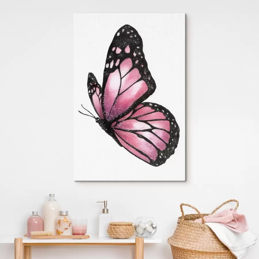 carta da parati Farfalla lussuosa, imitazione acquerello nr. s46074