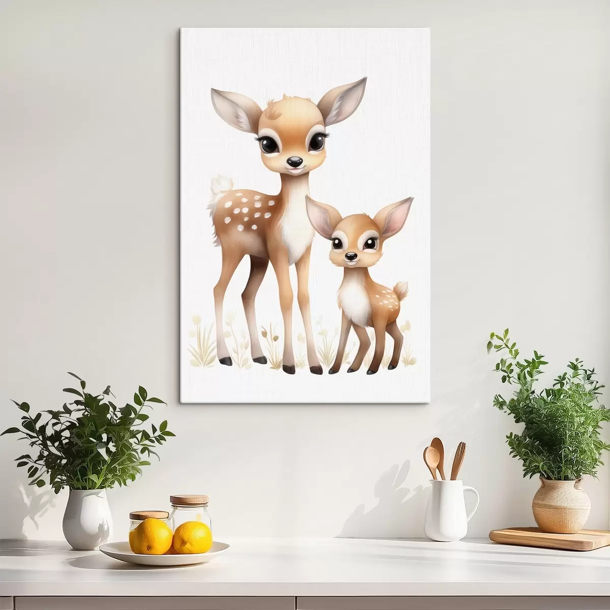 carta da parati Due cerbiatti nr. s46080