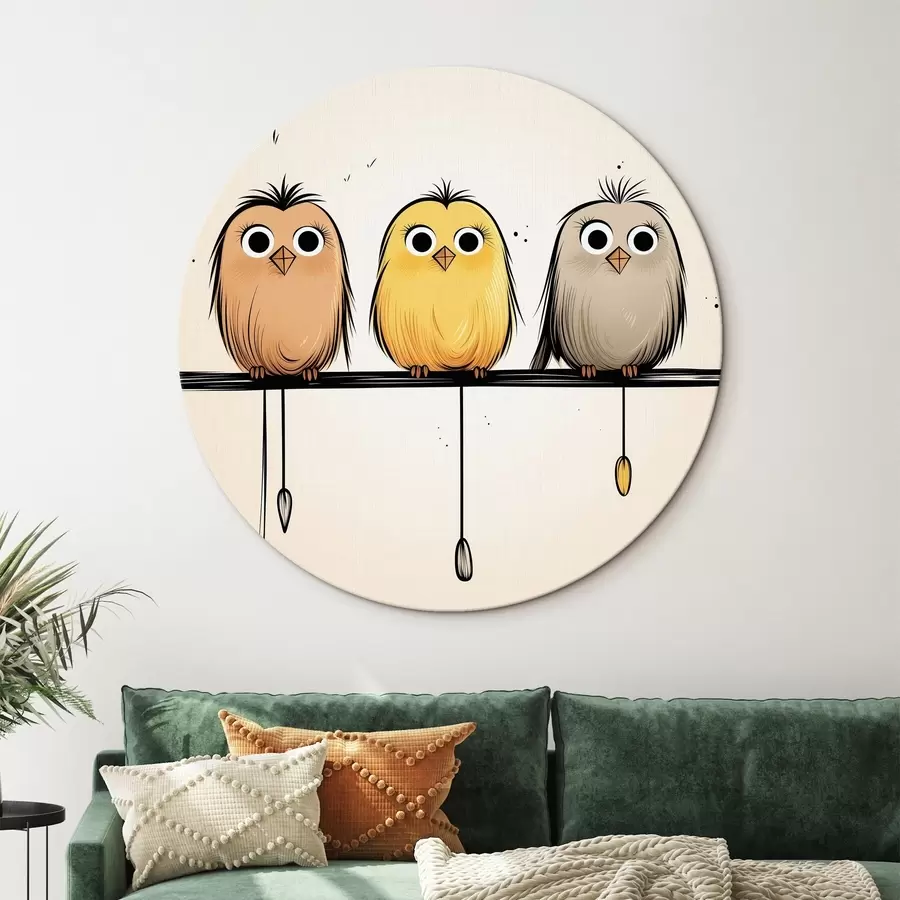 carta da parati Pulcini carini nr. r46071