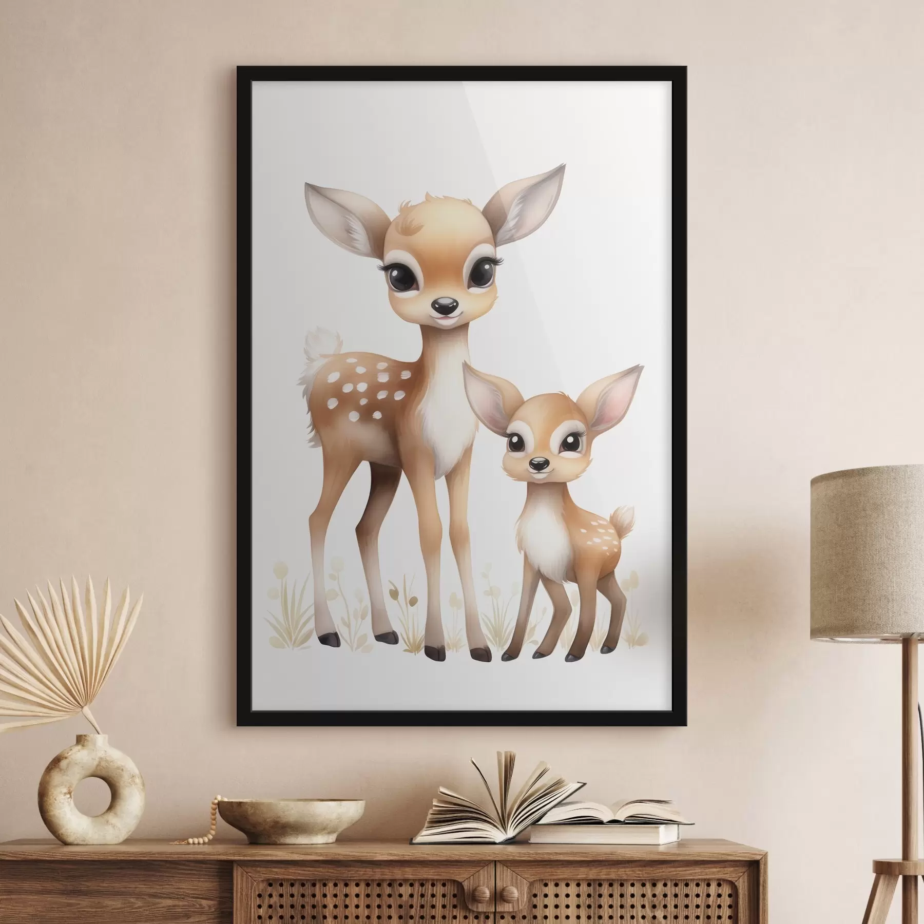 carta da parati Due cerbiatti nr. f46080