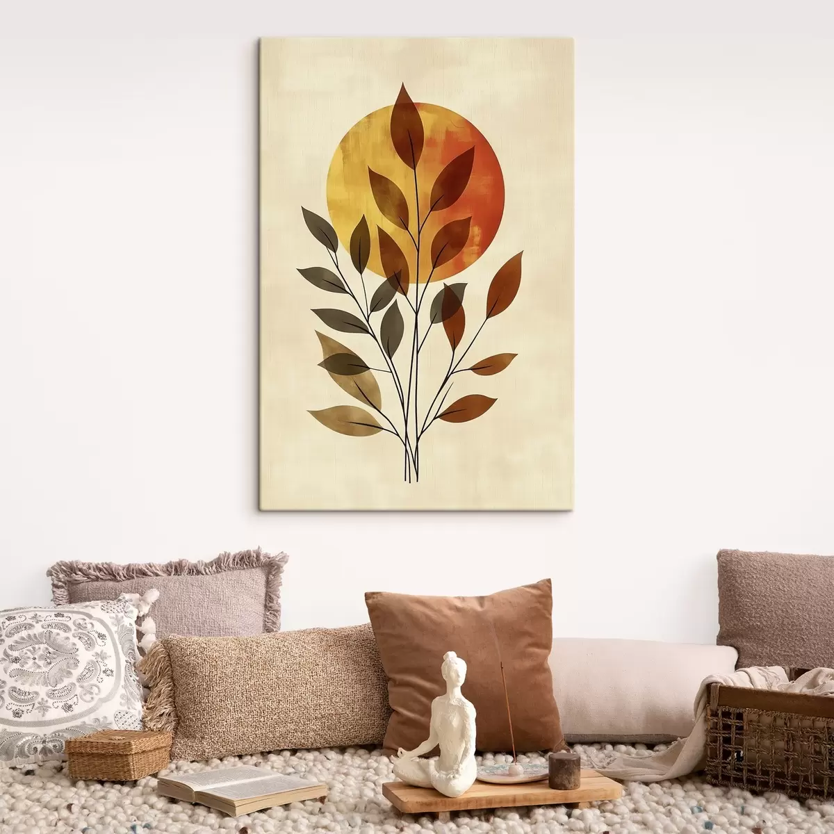 carta da parati Ramo con foglie nr. s46132